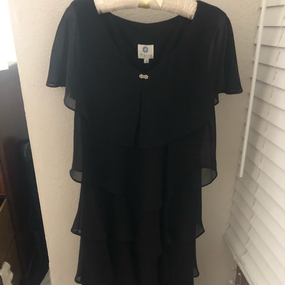 Patra Layered Ruffle Dress With Bling - Picture 1 of 3